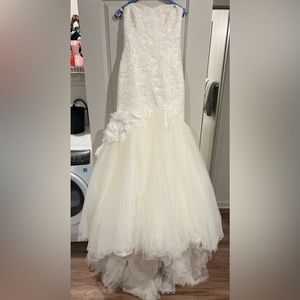 Sweetheart Mermaid Style Wedding Gown by Blue